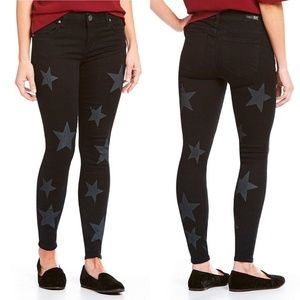 Kut From The Kloth Mia Toothpick Skinny Stars Sz 6